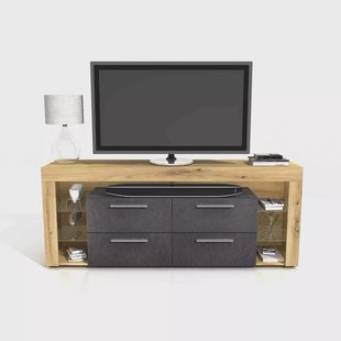 TV-meubel Enrico Artisan Eiken 180x73x41 cm