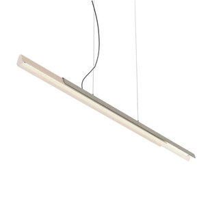 kdln hanglamp Dala lineair, zandwit/beton, 2.700 K 150 cm
