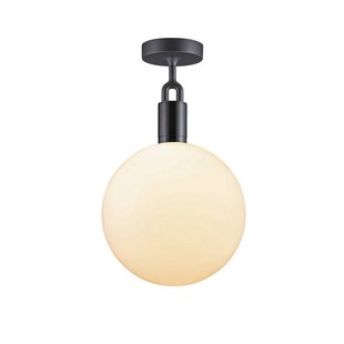 Buster + Punch Gevorkte Gunmetal/glas opaal Ø 29cm