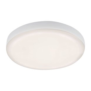 Briloner Plat LED inbouwspot, wit, Ø 10 cm, 4.000K