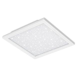 Briloner LED paneel Pallas, wit, dimbaar, CCT, 59,6x59,6cm