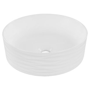 Waskom Differnz Wave Wit 37 x 12 cm