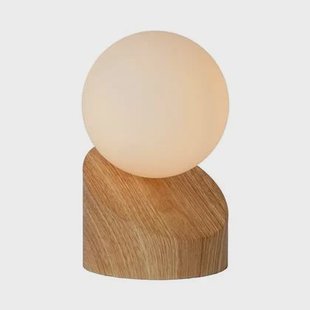 Lucide LEN Tafellamp - Licht hout