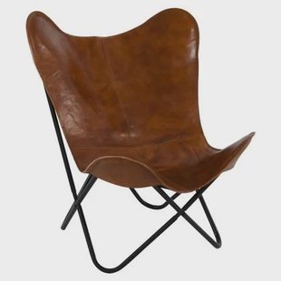 Lesli Living - Buffalo vlinderstoel cognac