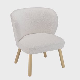 Fauteuil Agathe houten poten | Macabane