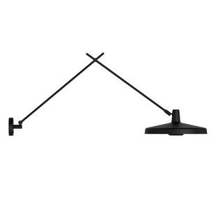 GRUPA Arigato wand 1-lamp 140cm Ø45cm zwart