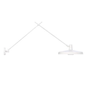 GRUPA Arigato wandlamp 1-lamp 140cm Ø45cm wit