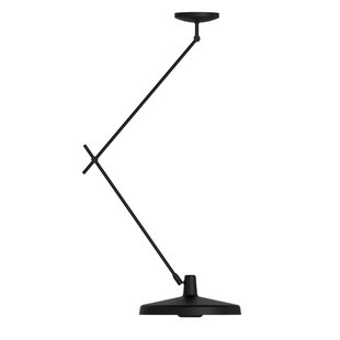 GRUPA Arigato Deck 1-lamp 140cm Ø45cm zwart