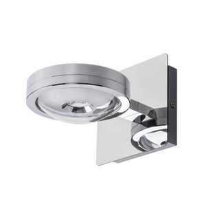 MEGATRON Solo Punto LED wandlamp, chroom
