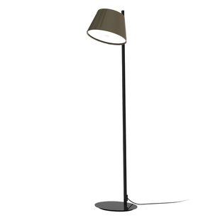 MARSET Tam Tam P vloerlamp, 1-lamp, bruingrijs