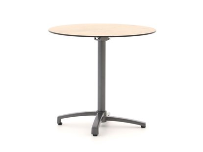 Bellagio Canzo klaptafel ø 80cm (h:73cm) - Laagste prijsgarantie!