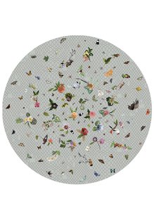 Moooi Carpets - Garden of Eden Light Grey - 250 rond Vloerkleed
