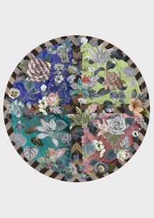 Moooi Carpets - Malmaison Guimauve - 250 rond Vloerkleed