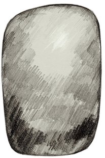 Moooi Carpets - Scribble Grey - 200x300 cm Rond Vloerkleed