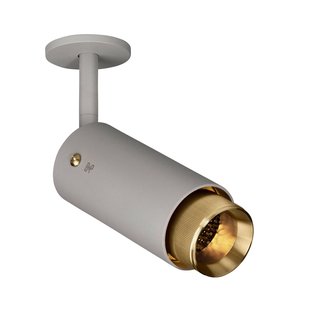 Buster + Punch Exhaust Spot flex grijs/messing