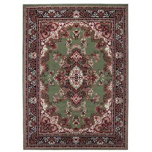 Interieur05 Vintage vloerkleed Nain Perzisch Groen - 235 x 320 cm