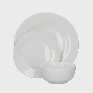 Servies Set, 12 Delig, Porselein, Wit - Mikasa | Alexis