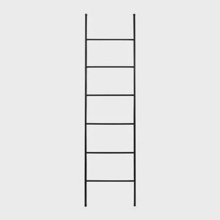 QUVIO Decoratieve ladder - 171 x 41,5 cm - Ijzer - Zwart