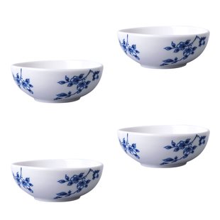 Blauw Vouw Dipschaaltje XS set van 4