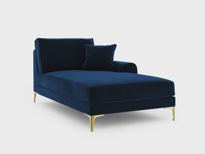 Chaise longue Madara rechts velvet | Mazzini Sofas