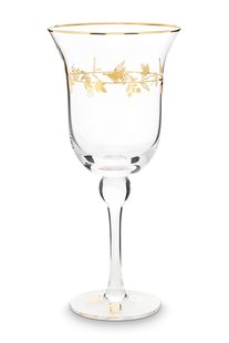 Pip Studio Wijnglas Winter Wonderland Goud 390ml
