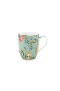 Pip Studio Mok Klein Jolie Bloemen Blauw