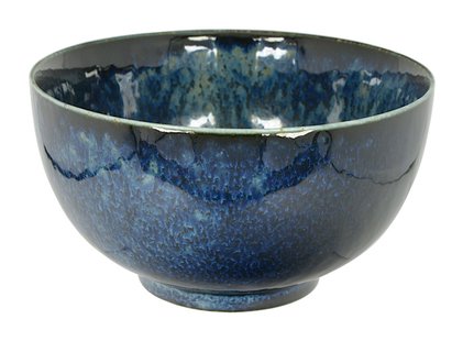Japanse steengoed kom - Tokyo Design Studio - Cobalt Blue Serie - 800ml - 16 x 8.4cm