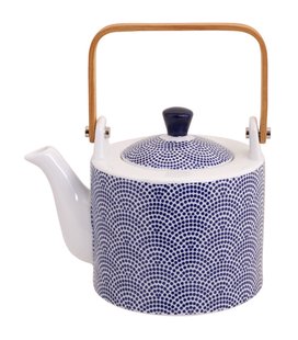 Japanse Theepot - Tokyo Design Studio - Nippon Blue - 800ml - 12 x 13cm Japanse Theepot - Tokyo Design Studio - Nippon Blue - 800ml - 12 x 13cm