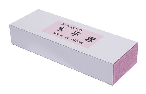 Roze Japanse Slijpsteen - PA #100 - 15.5 x 5.5 x 2.5cm