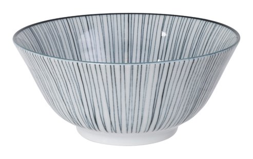 Japans porseleinen kom - Nippon Black - Tokyo Design Studio - 500ml - 15.2 x 6.7cm