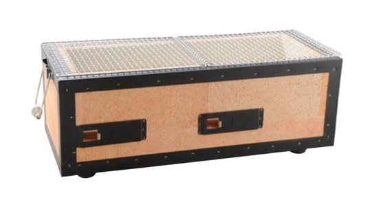 Japanse Konro Grill met Net - 54 x 23 x 20 cm