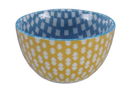 Tokyo Design Studio - Mixed Bowls - Geel/Blauwe Kom - 12.7 x 7 cm 500ml Tokyo Design Studio - Mixed Bowls - Geel/Blauwe Kom - 12.7 x 7 cm 500ml