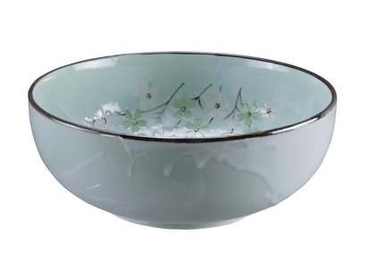 Mintgroene Kom - Green Cosmos - 2500ml 25x8cm