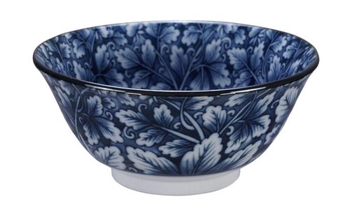Blauw/Witte Kom - Mixed Bowls - 500ml - 15x7cm