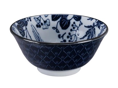 Japanse keramieken kom - Flora Japonica - Tokyo Design Studio - 500ml - 14.8 x 7cm