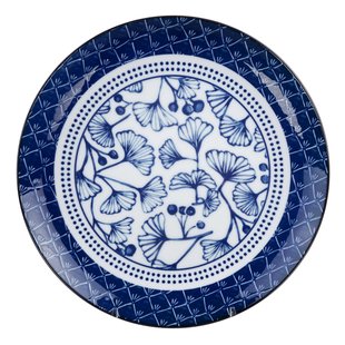 Dinerbord Flora Japonica - Tokyo Design Studio - Ginko Patroon - 25.7 x 3 cm