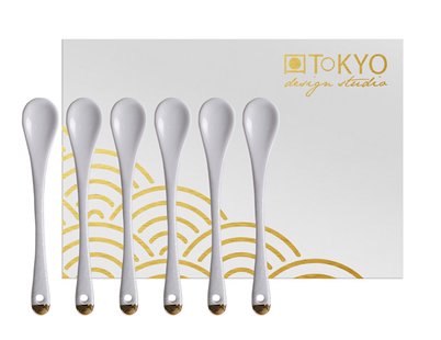 Porseleinen Lepelset - Tokyo Design Studio Nippon White - 12,8 cm
