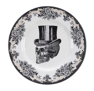 Keramisch Bord Skull Design - Royal Stafford - 28 x 2,3cm