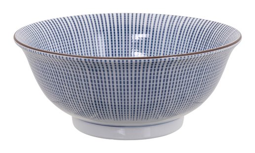 Japanse Porseleinen Kom - Sendan Tokusa - 1000ml - 18.5 x 7.8cm