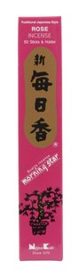 Japanse Wierook Set - Rose Morningstar - 50 Stokjes