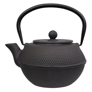 Zwarte Gietijzeren Theepot - 1200ml Zwarte Gietijzeren Theepot - 1200ml