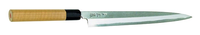 Japans Carbon Stalen Yanagi Mes - Masamoto - 24cm