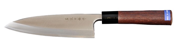 Japans Linkshandig Deba Mes - Roestvrij Staal - 16.5cm