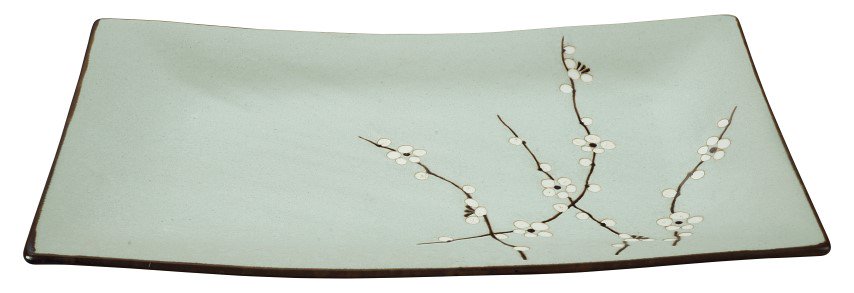 Rechthoekig Bord - Tokyo Design Studio Soshun - Mintgroen - 35 x 19cm