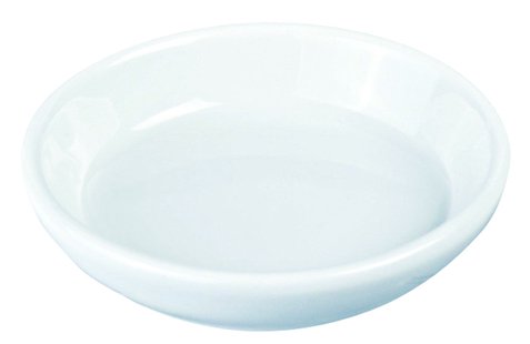 Wit sausbord - White Series - Keramiek - 9cm