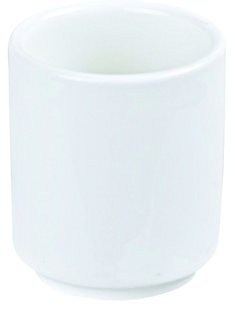 Witte Sake Kop - White Series - Keramiek 5.5cm