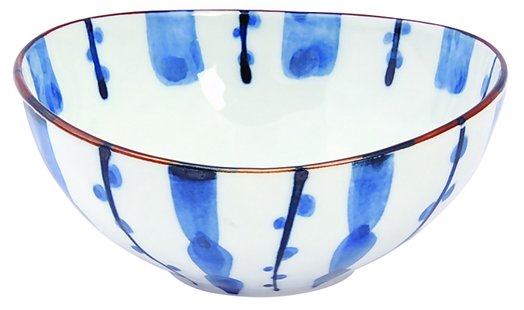 Blauw-witte kom - Mixed Bowls - 500ml - 16 x 7cm