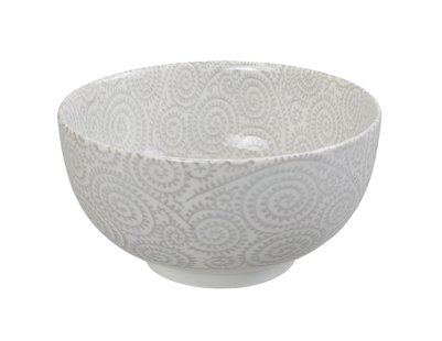 Grijze Keramische Kom - Mixed Bowls - 16 x 8 x 5cm