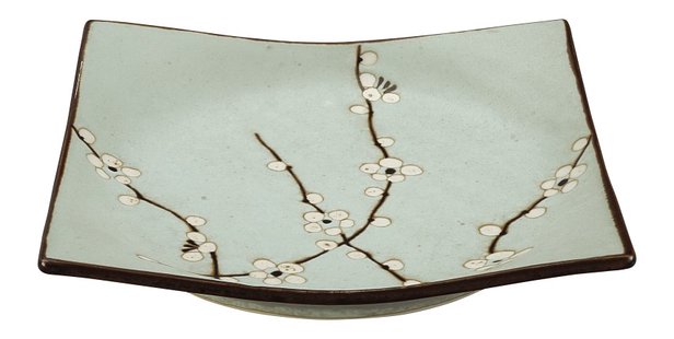 Vierkant Bord - Tokyo Design Studio Soshun - Mintgroen - 17.5 cm