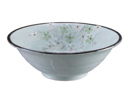 Mintgroene schaal - Green Cosmos - 800ml - 20 x 7cm